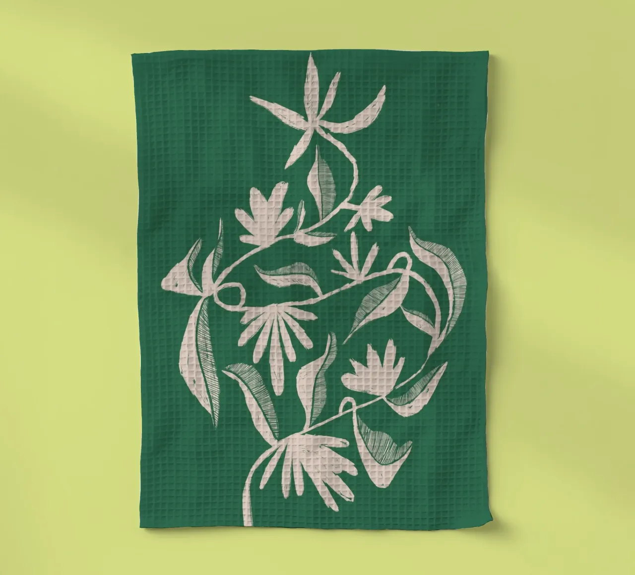 Green Botanics canovaccio da cucina da ni-ja artboutique