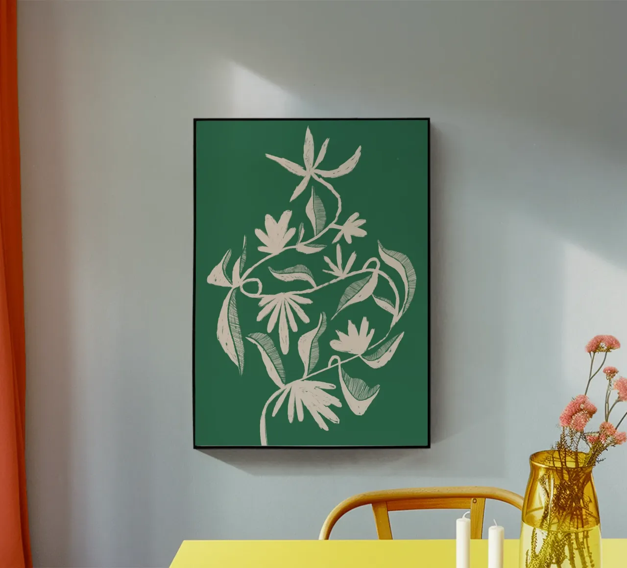 Green Botanics plexiglass da ni-ja artboutique