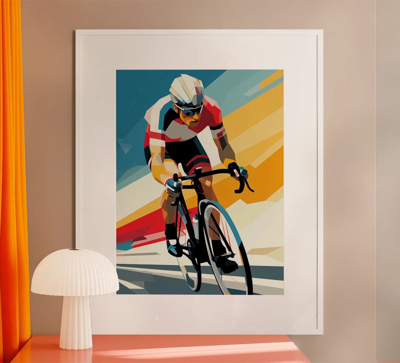 Cycling Vintage Retro poster by Mateo
