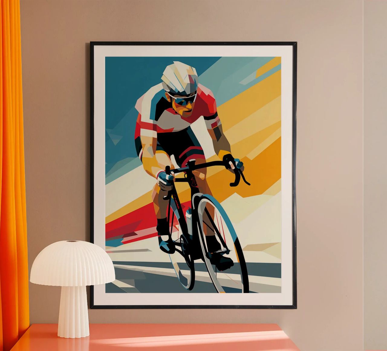 Cycling Vintage Retro poster by Mateo