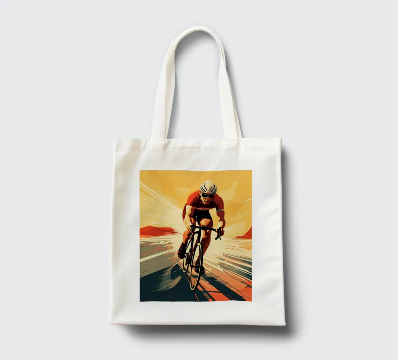 Triathlon Vintage Retro borsa in juta da Mateo