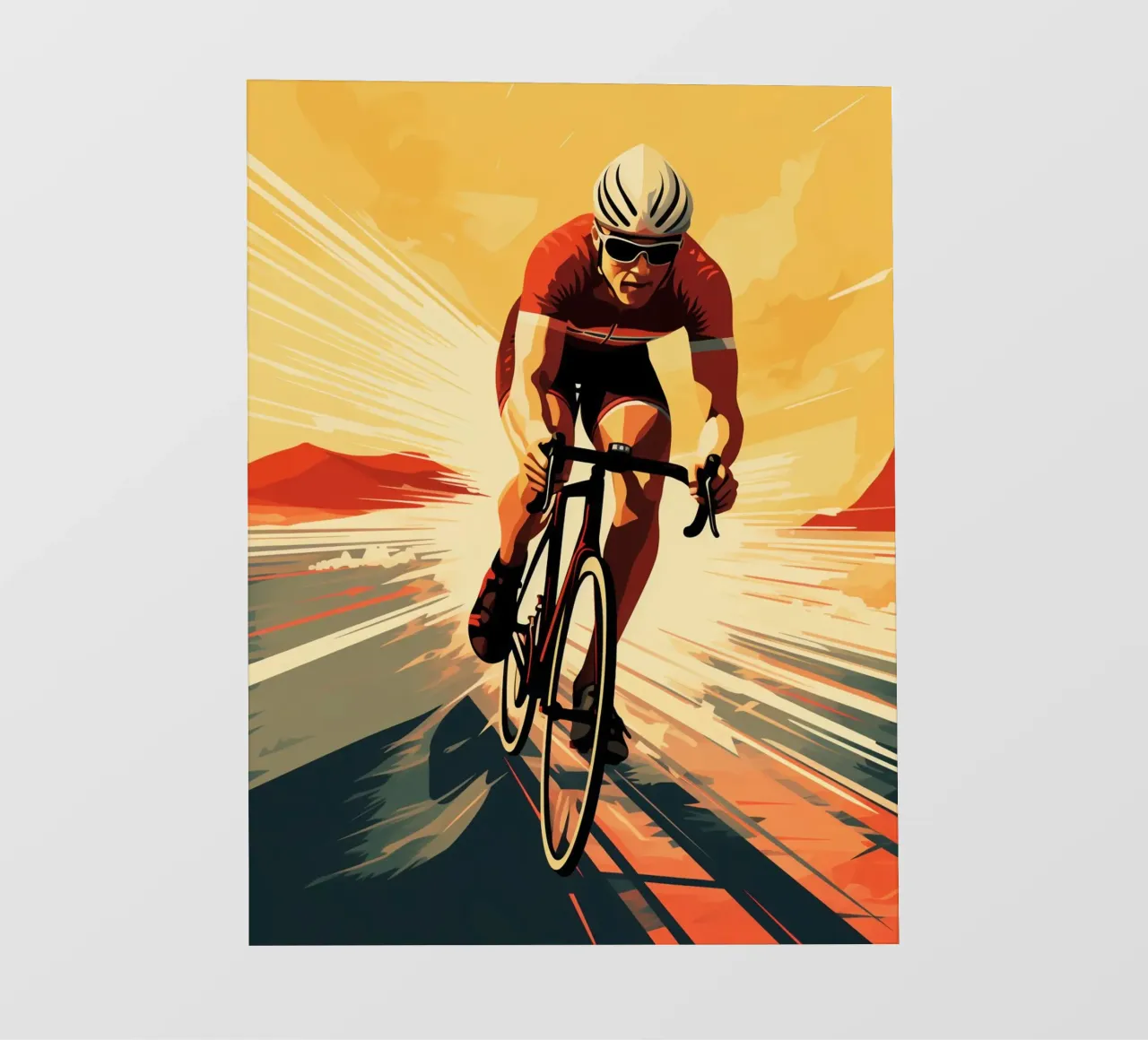 Triathlon Vintage Retro telo in pvc da Mateo