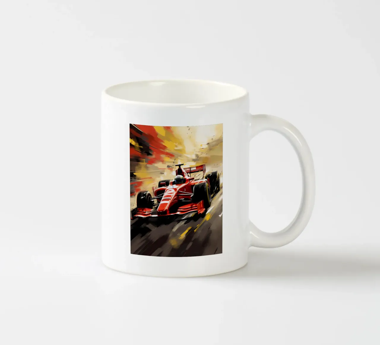 F1 Racing Keramik Tasse von Mateo