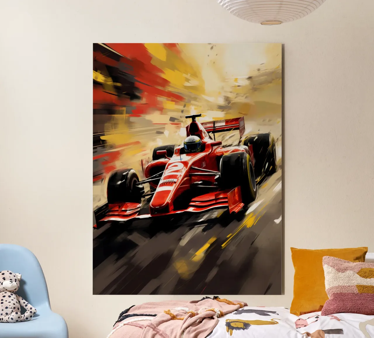 F1 Racing alluminio dibond da Mateo