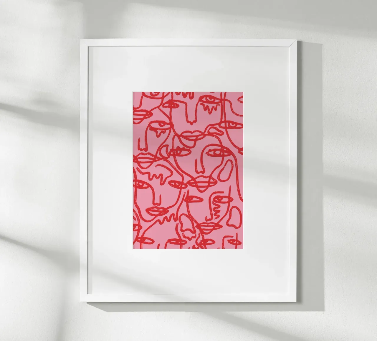Blushing Faces: Red & Pink carta hahnemühle da ni-ja artboutique