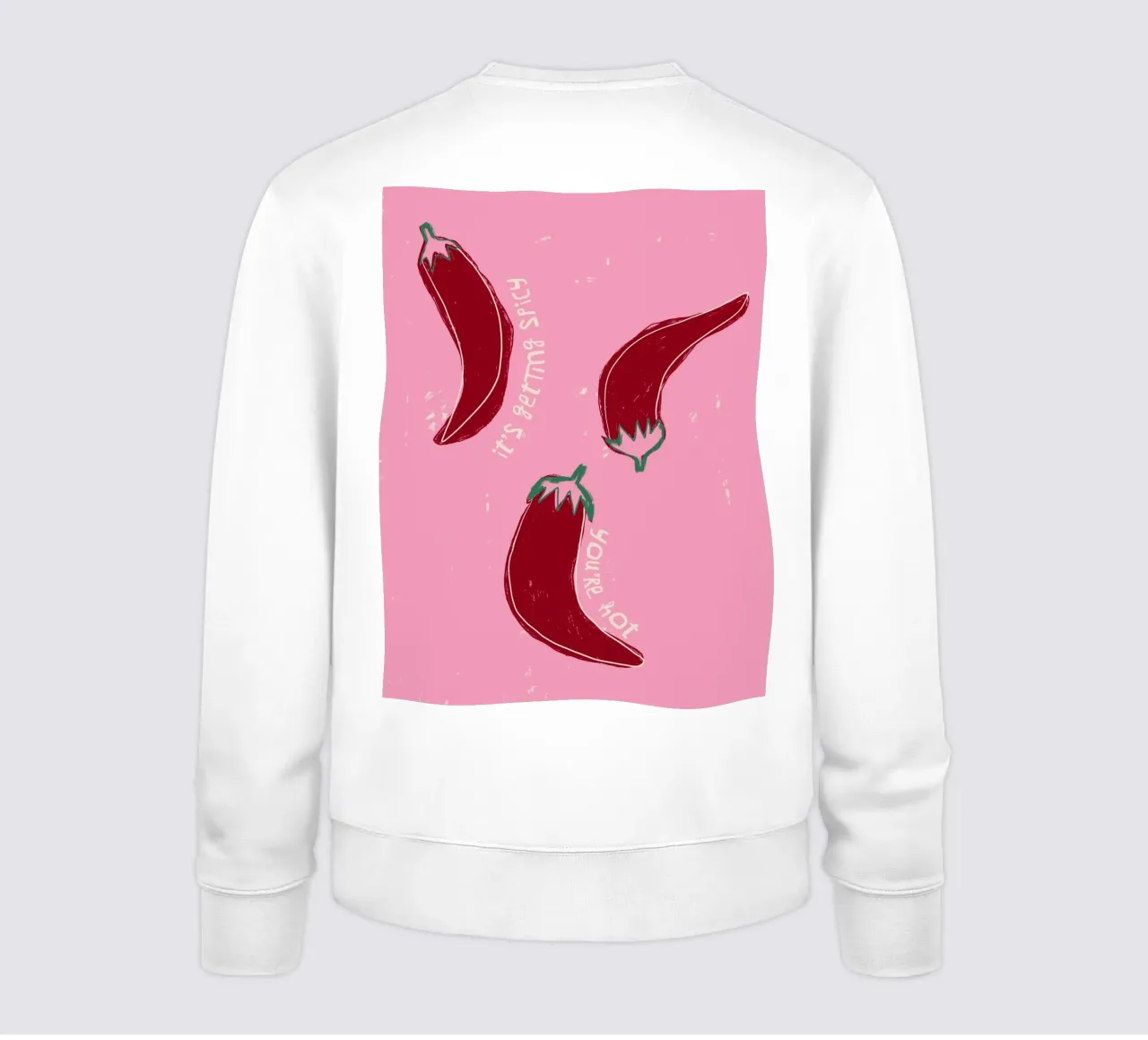 It‘s Getting Hot-Chillies felpa da ni-ja artboutique