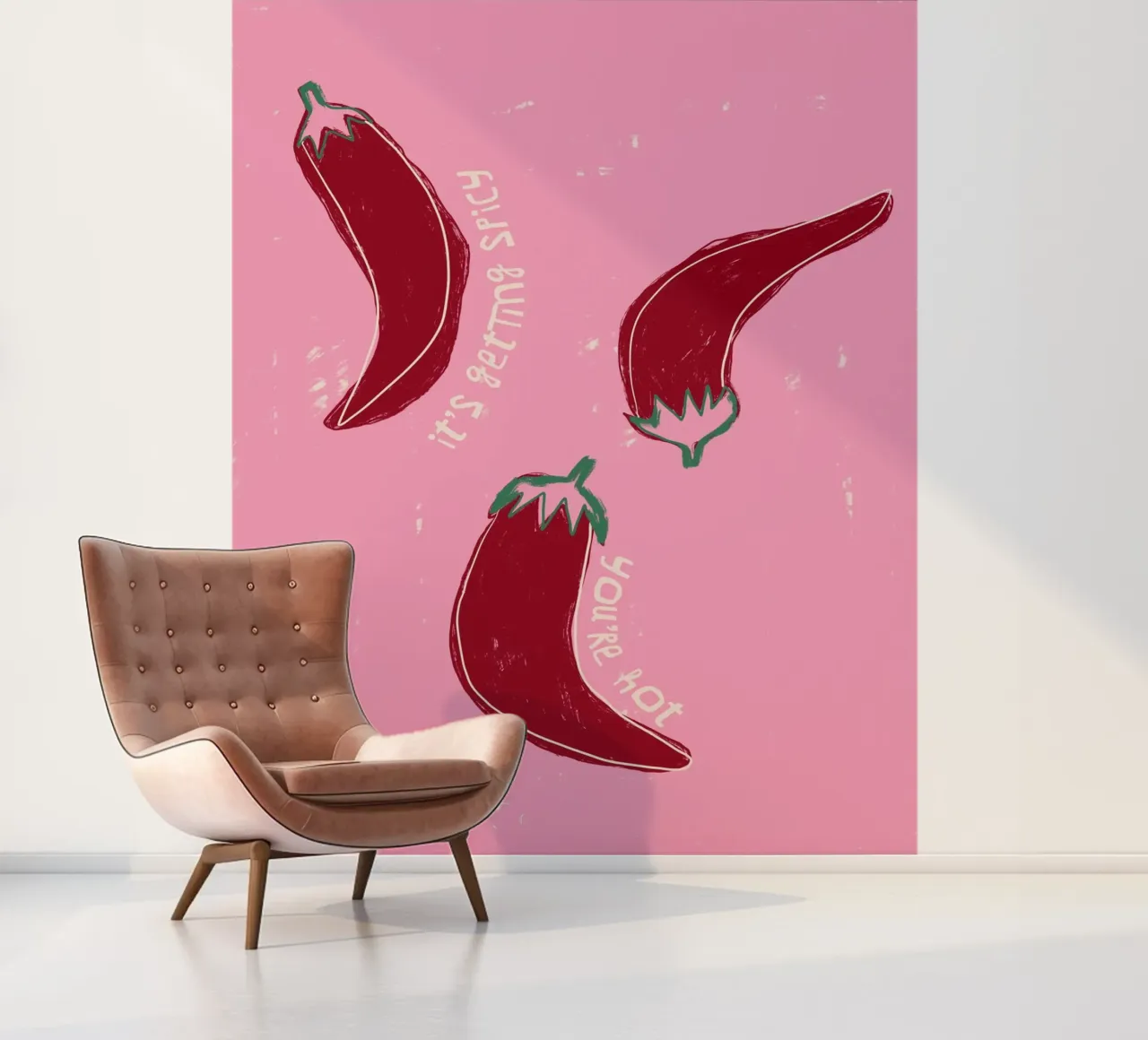 It‘s Getting Hot-Chillies photo wallpaper by ni-ja artboutique