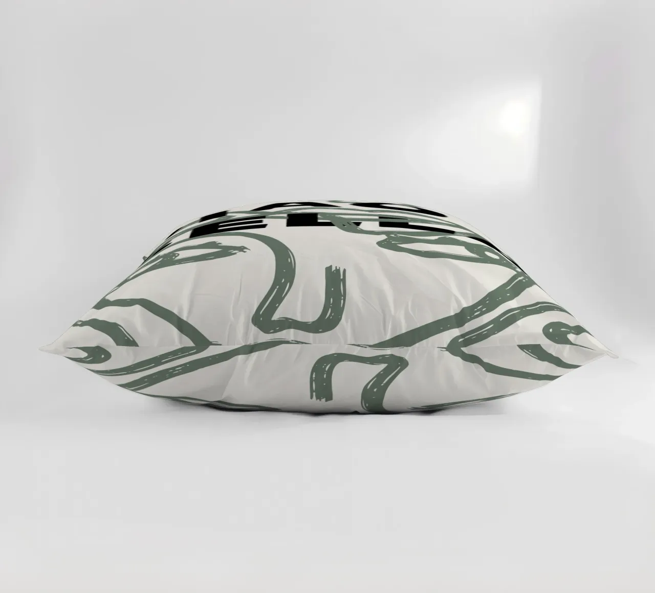 Ciao Bella - Faces Turn Green cuscino da ni-ja artboutique