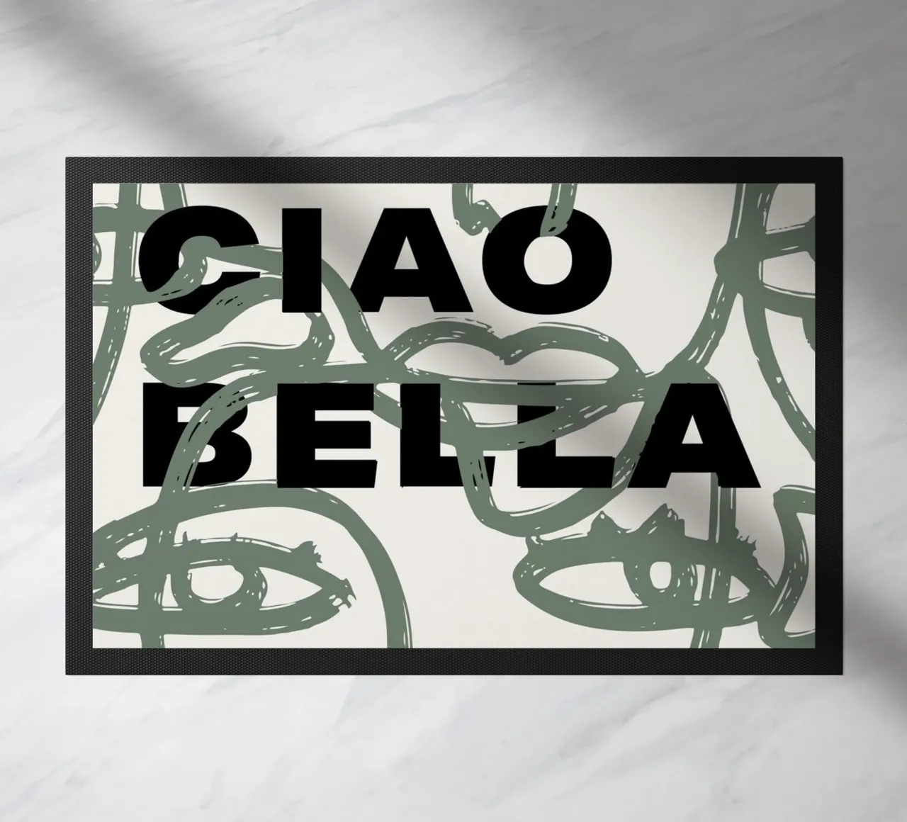 Ciao Bella - Faces Turn Green zerbino da ni-ja artboutique