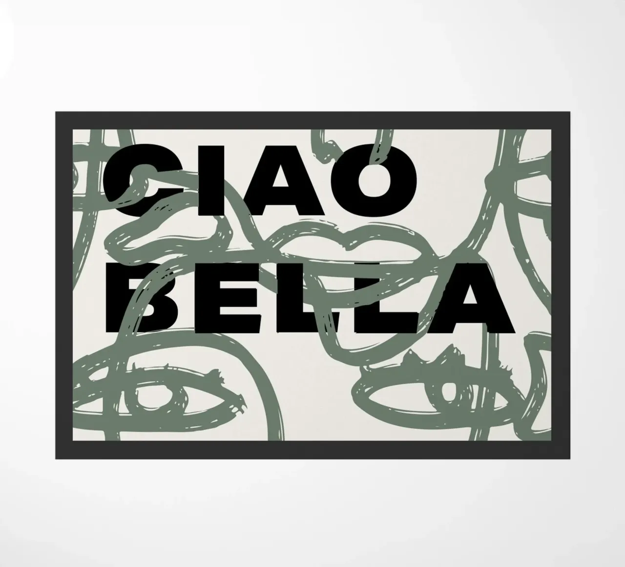 Ciao Bella - Faces Turn Green zerbino da ni-ja artboutique
