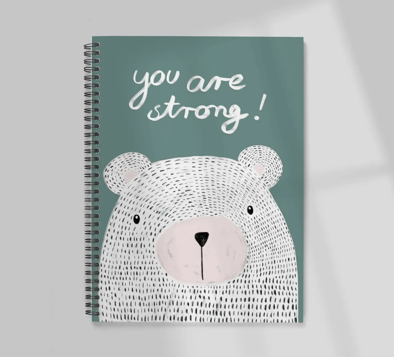 You are strong spiral notebook by BAINAI KIDS