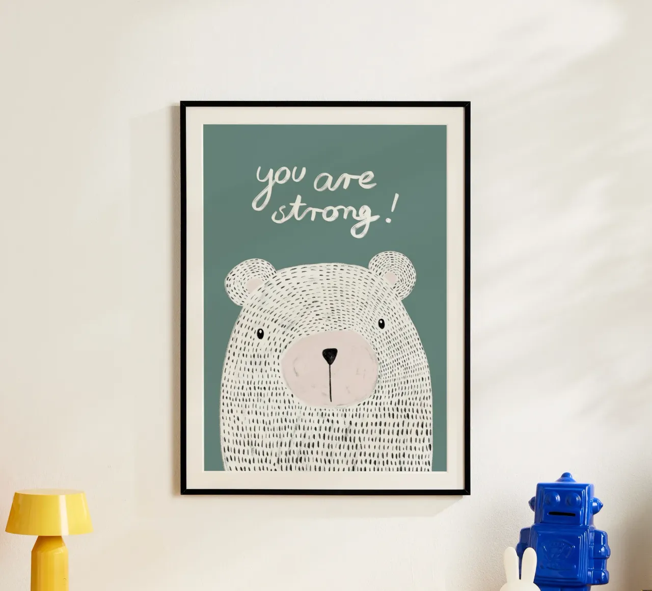 You are strong poster da BAINAI KIDS