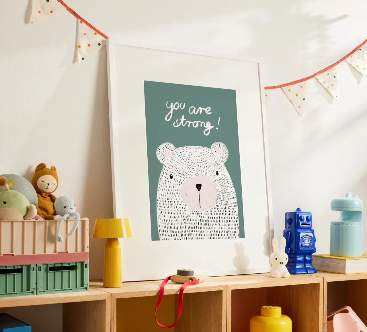 You are strong poster da BAINAI KIDS