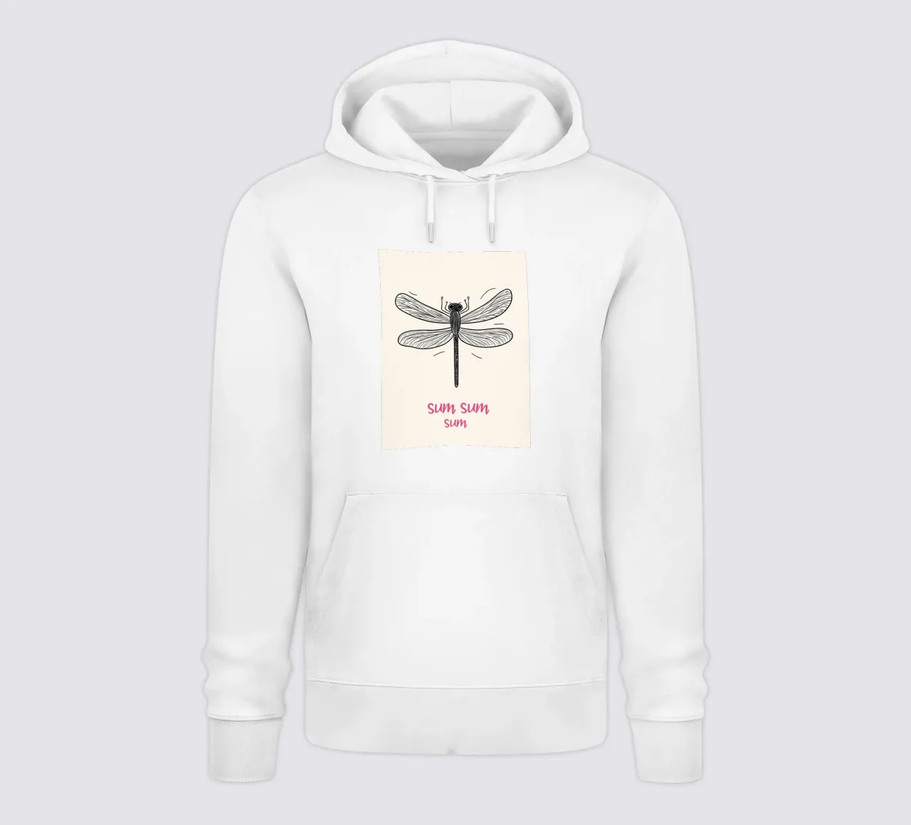 Volo della libellula Sum-Sum felpa con cappuccio da Carinaprint