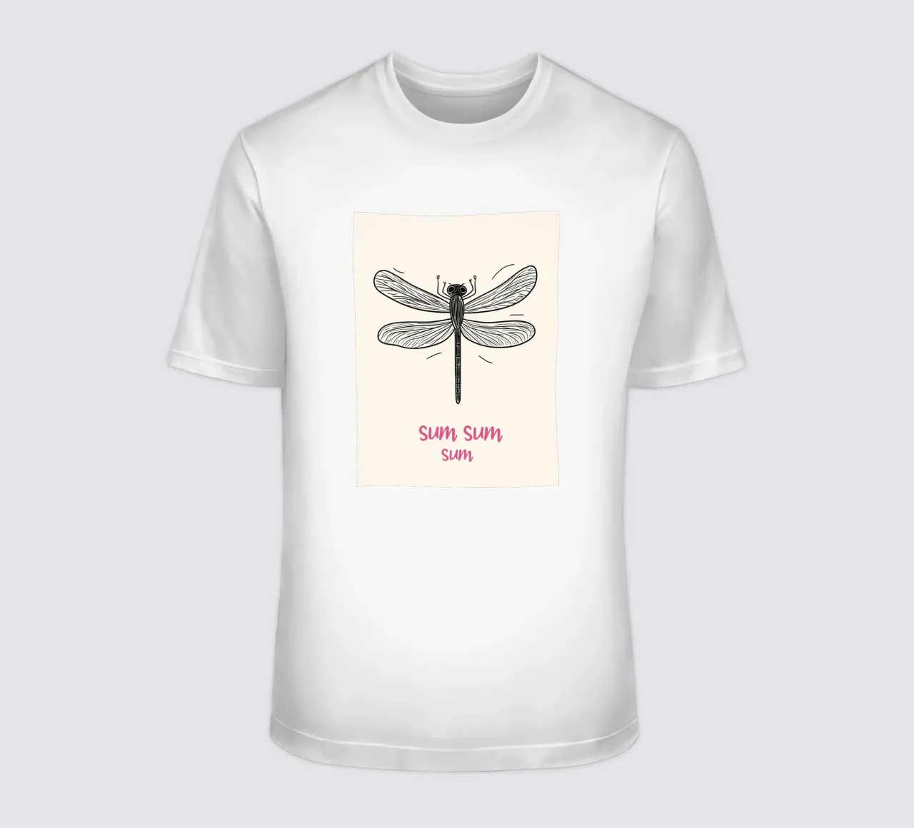 Volo della libellula Sum-Sum t-shirt da Carinaprint