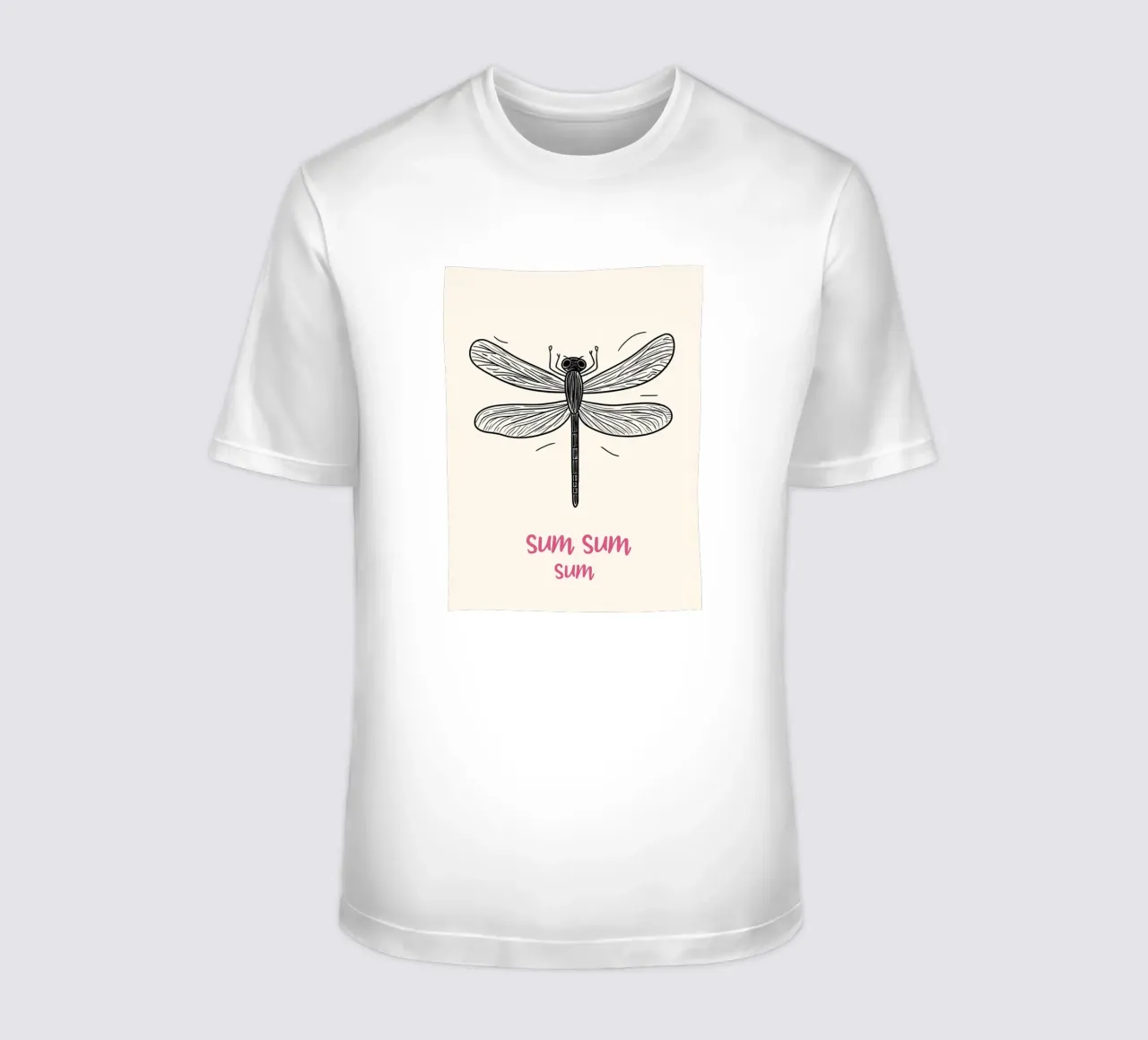 Volo della libellula Sum-Sum t-shirt da Carinaprint