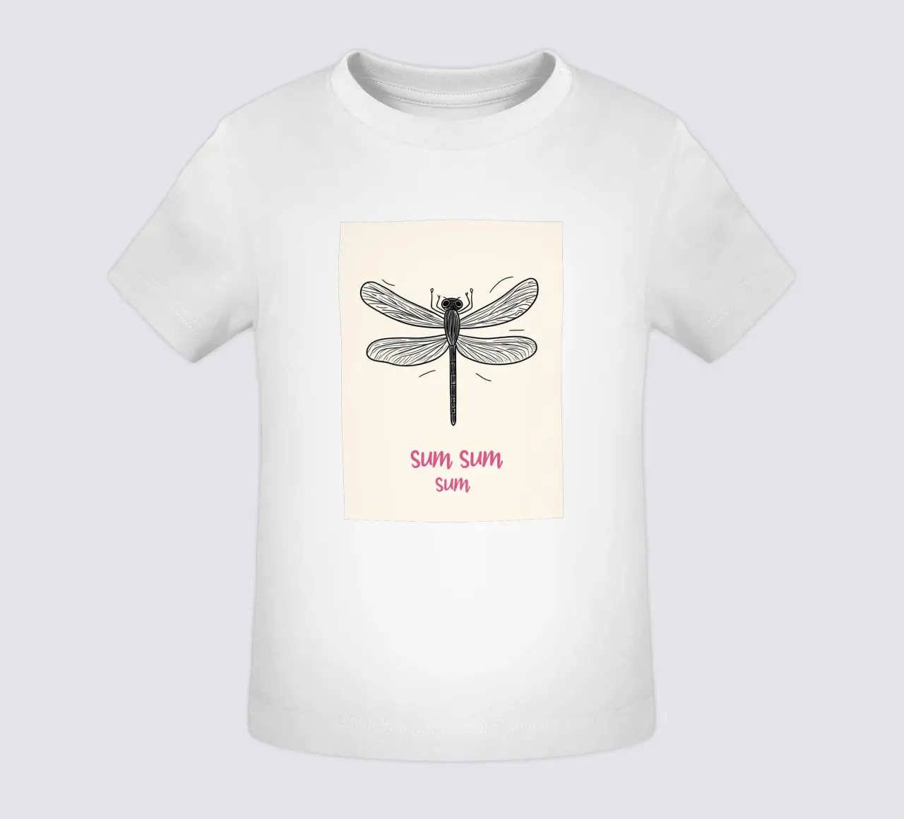 Volo della libellula Sum-Sum maglietta neonato da Carinaprint