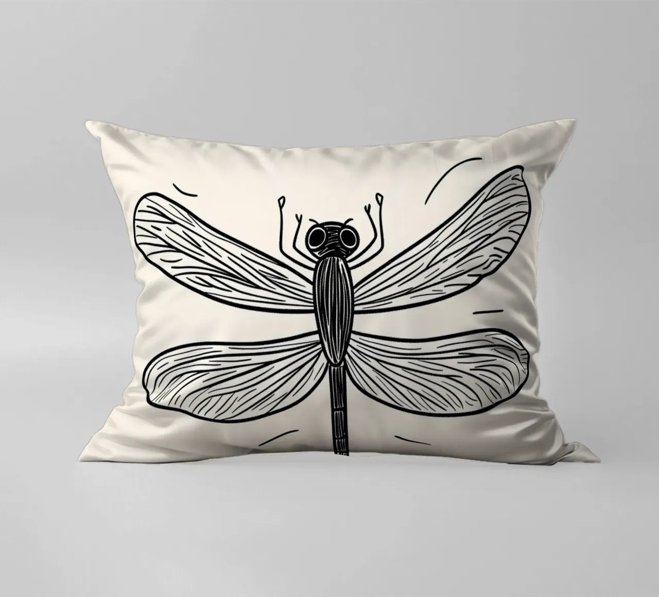 Volo della libellula Sum-Sum cuscino da Carinaprint