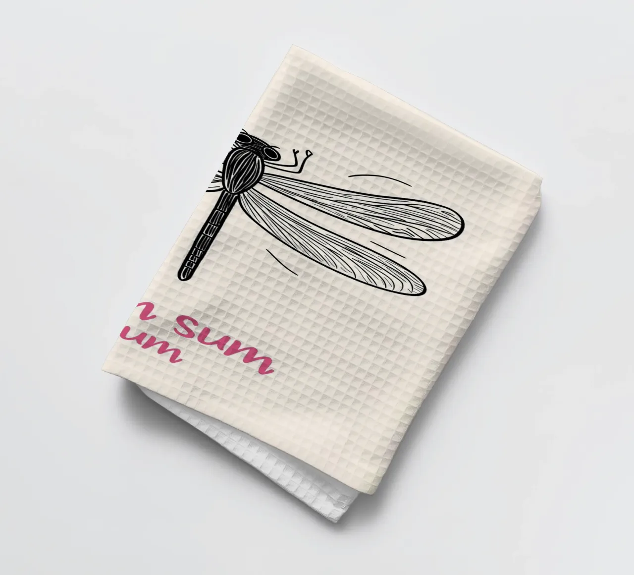 Volo della libellula Sum-Sum canovaccio da cucina da Carinaprint