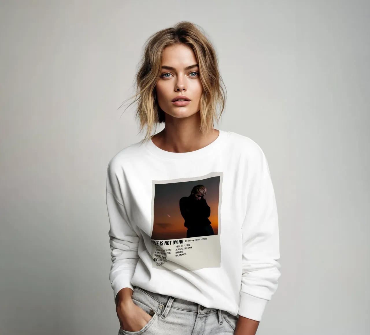 LOVE IS NOT DYING By Jeremy Zucker 2020 Sweatshirt von SoundStudio