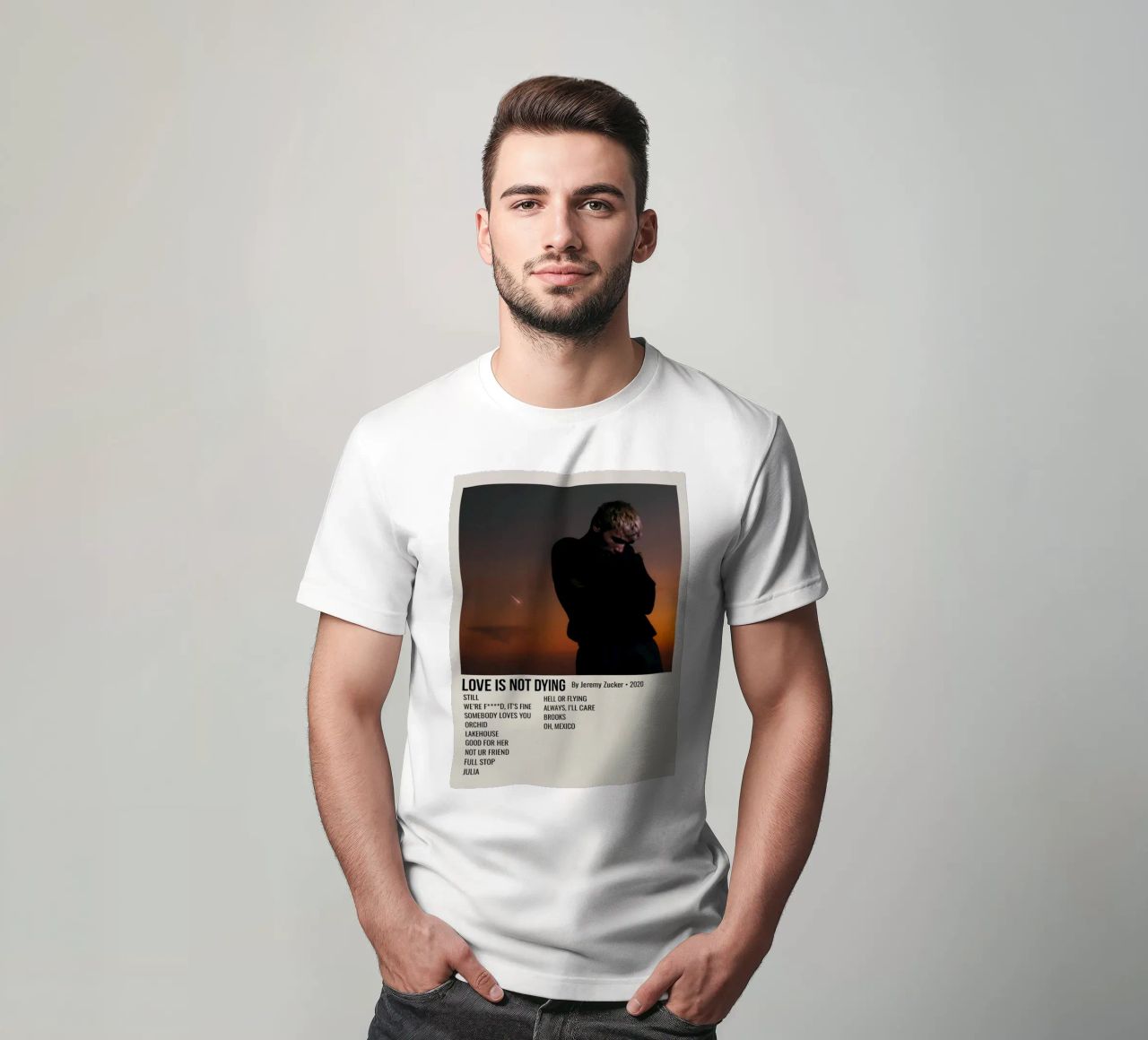 LOVE IS NOT DYING By Jeremy Zucker 2020 t-shirt da SoundStudio