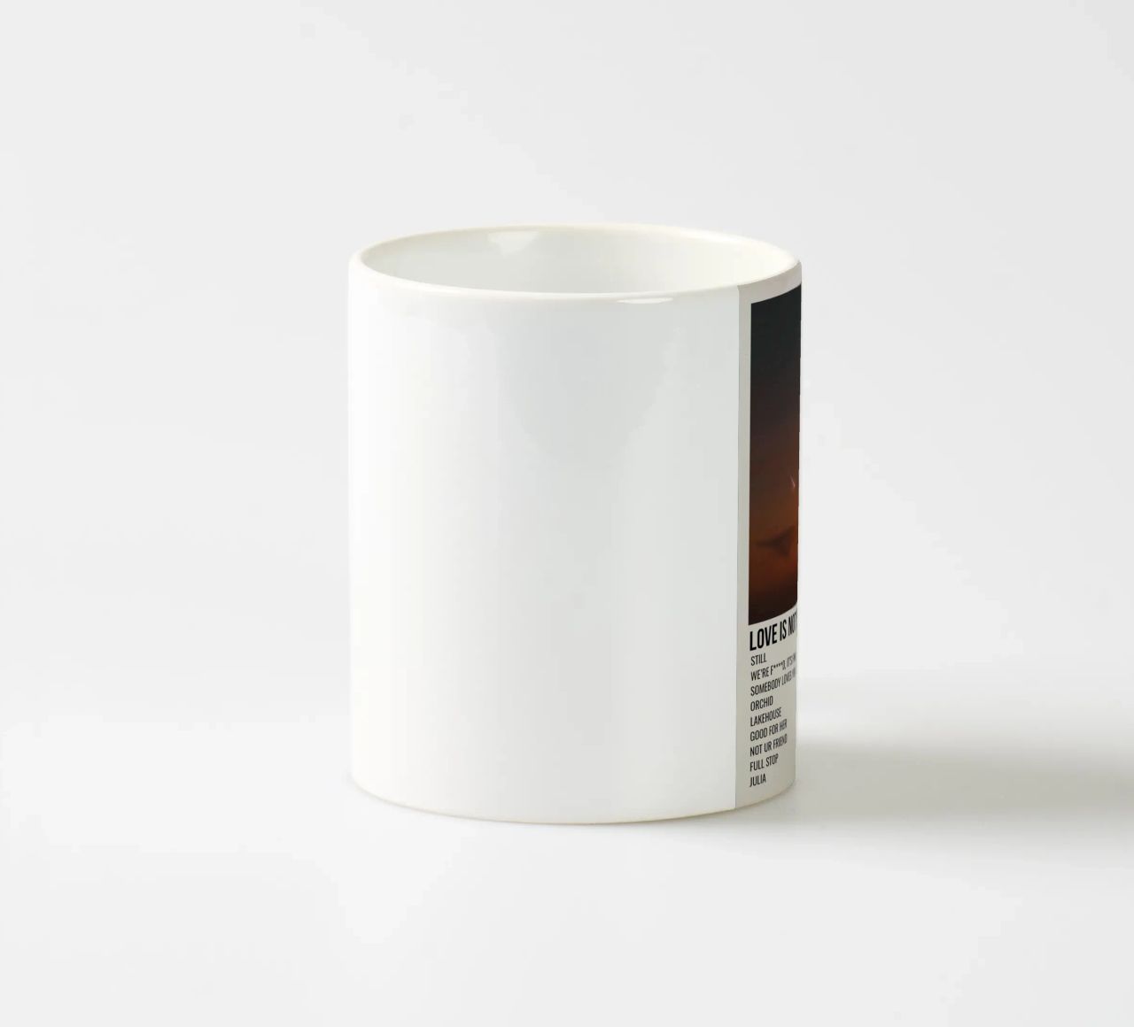 LOVE IS NOT DYING By Jeremy Zucker 2020 tazza in ceramica da SoundStudio
