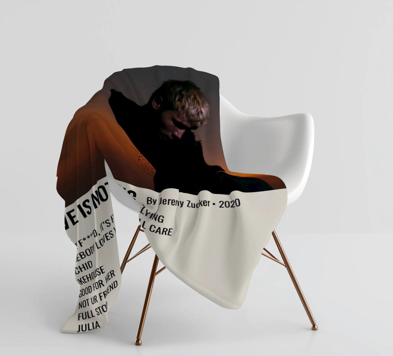 LOVE IS NOT DYING By Jeremy Zucker 2020 coperta in pile da SoundStudio