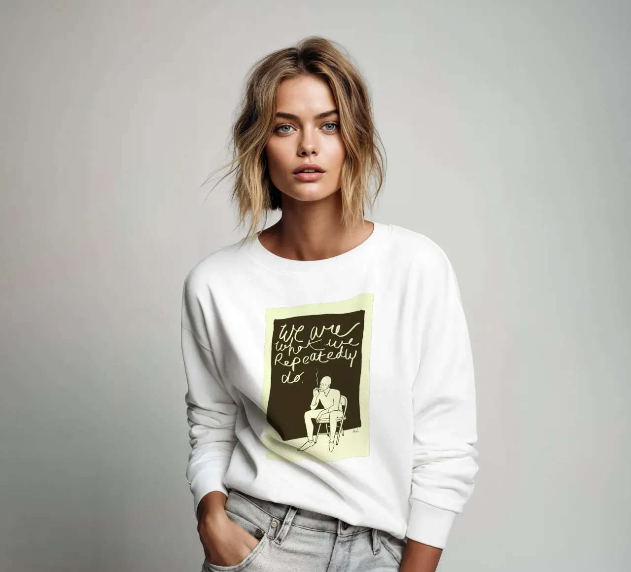 We Are Sweatshirt von Linda van Bruggen
