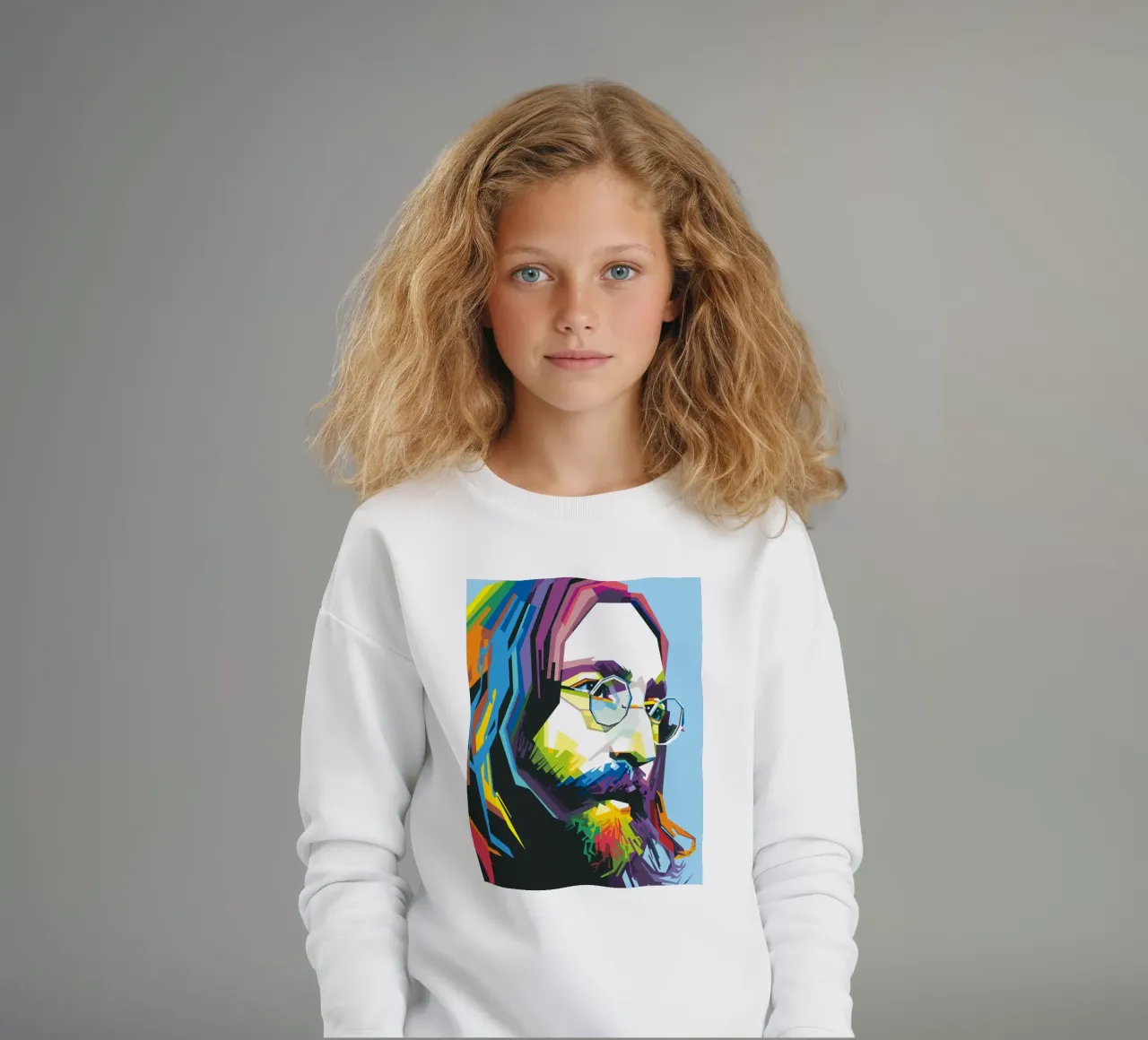 Alla fine tutto andrà bene. felpa bambino da Alkahfsmart