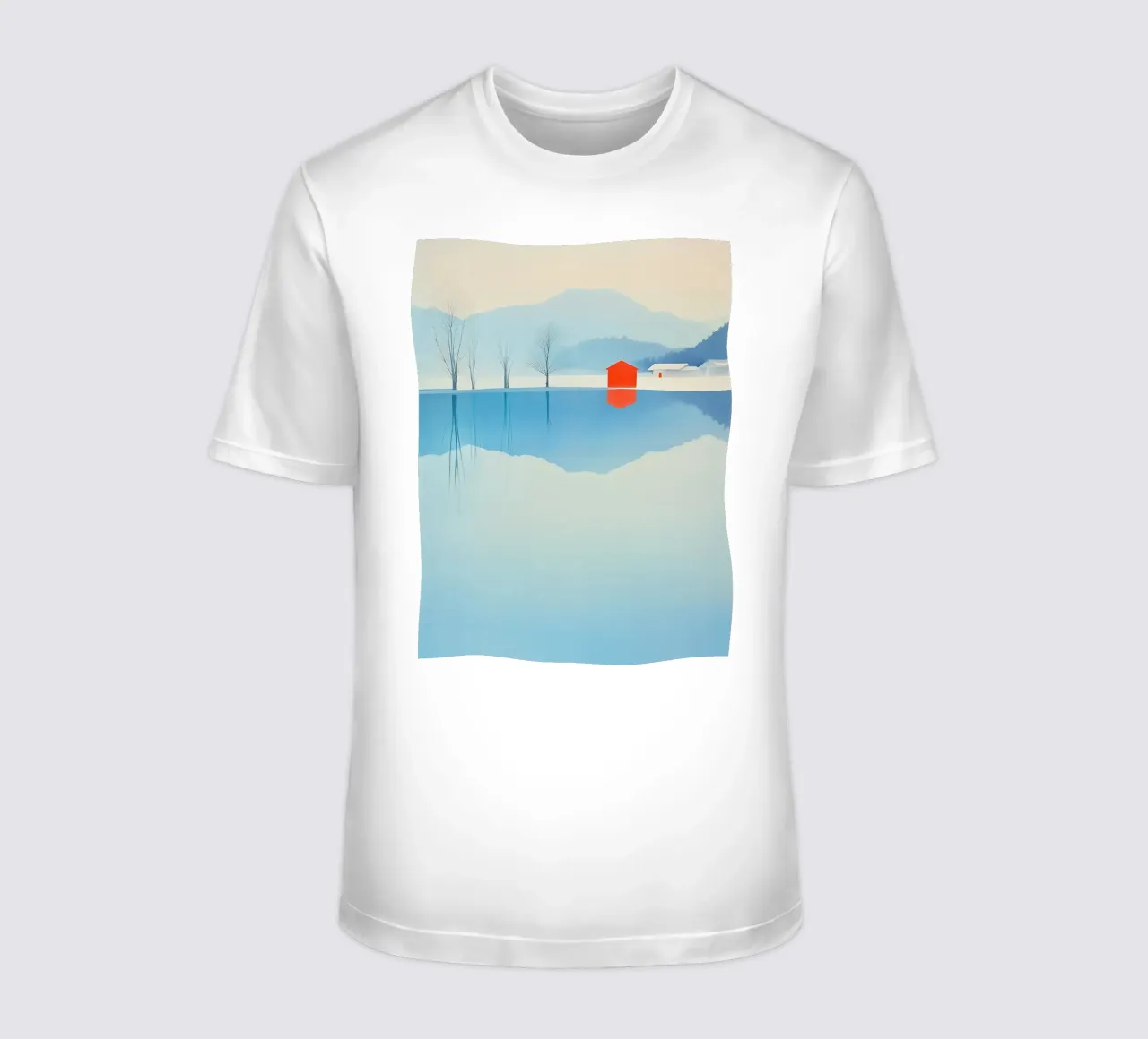 Inverno bianco t-shirt da LaylaOzHome