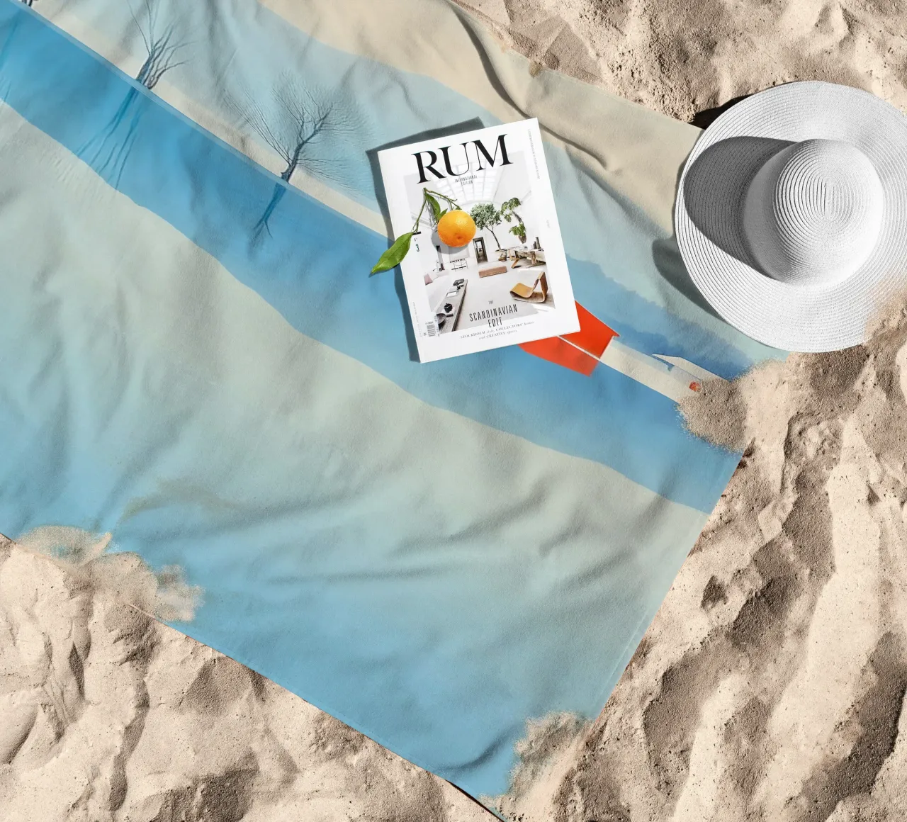 Inverno bianco telo mare da LaylaOzHome