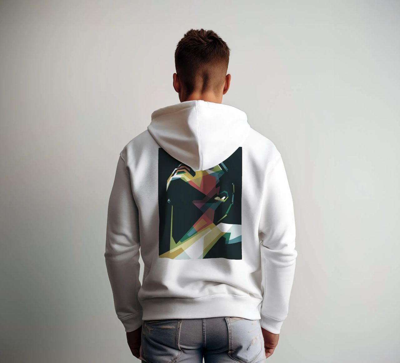 Freddie Mercury WPAP pop art felpa con cappuccio da Alkahfsmart