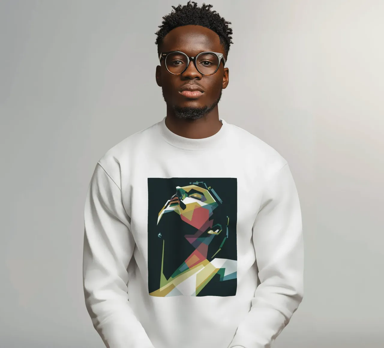 Freddie Mercury WPAP Pop Art Sweatshirt von Alkahfsmart