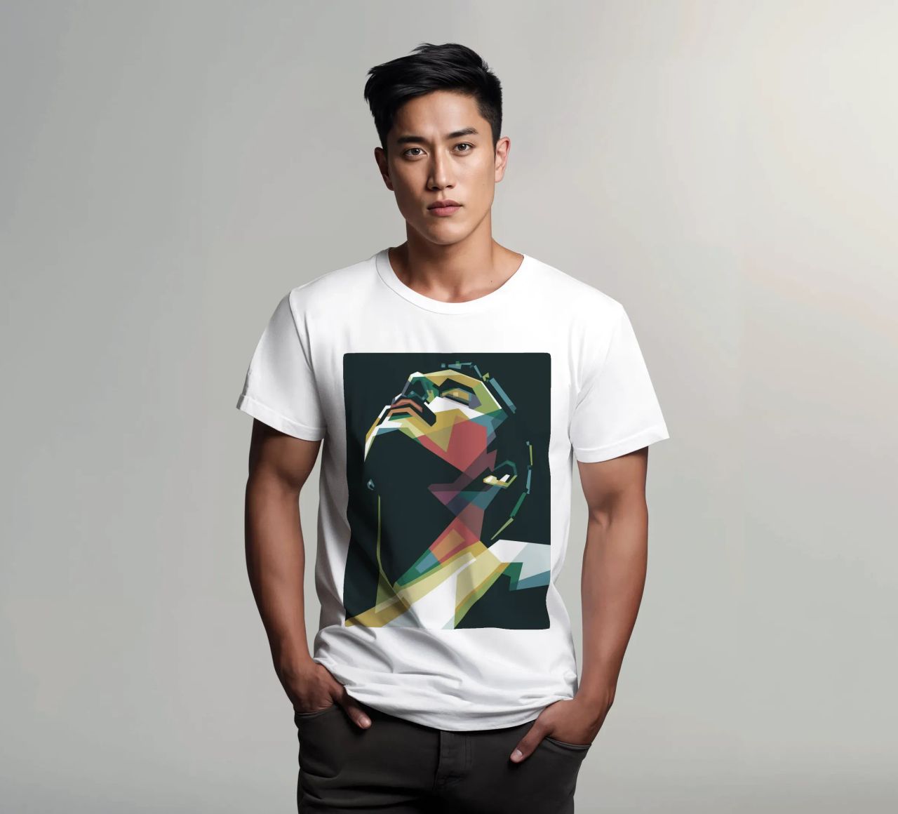 Freddie Mercury WPAP Pop Art T-Shirt von Alkahfsmart