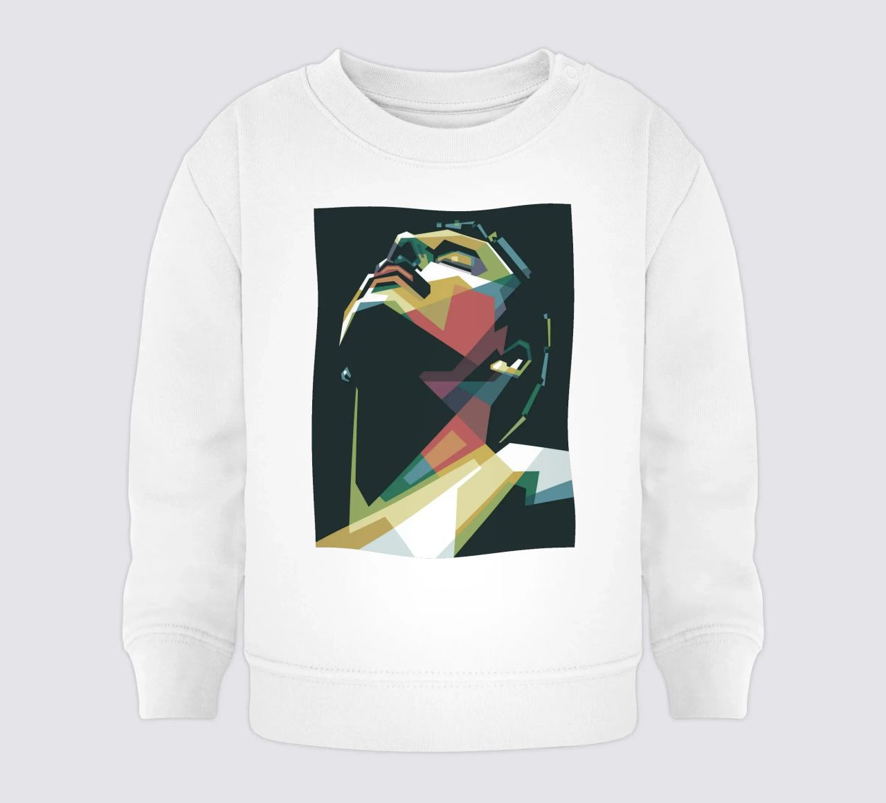 Freddie Mercury WPAP pop art felpa neonato da Alkahfsmart