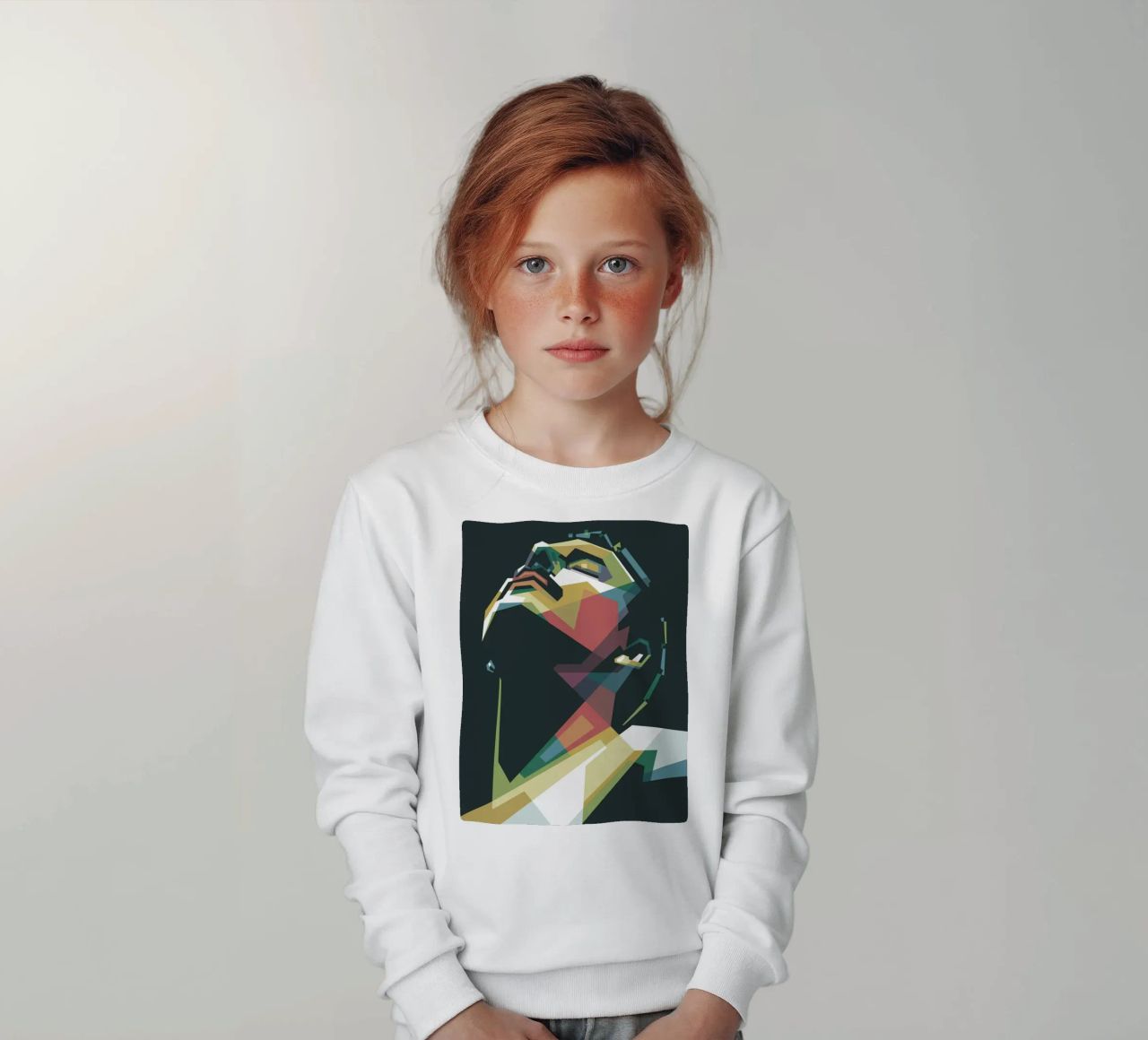 Freddie Mercury WPAP pop art felpa bambino da Alkahfsmart