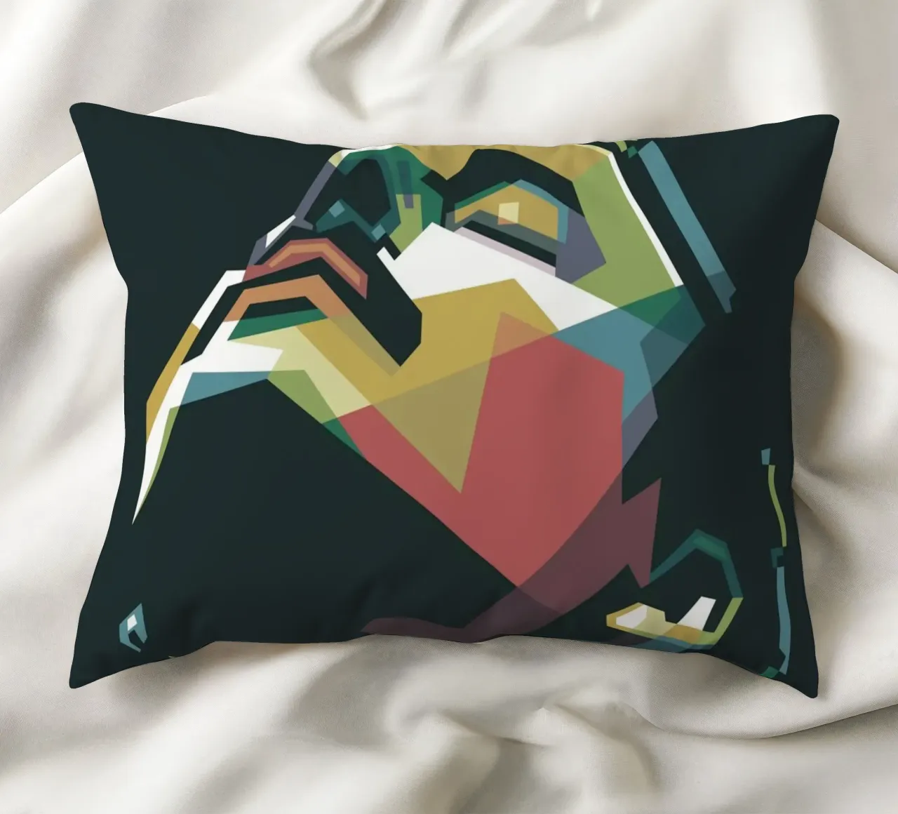 Freddie Mercury WPAP pop art cuscino da Alkahfsmart