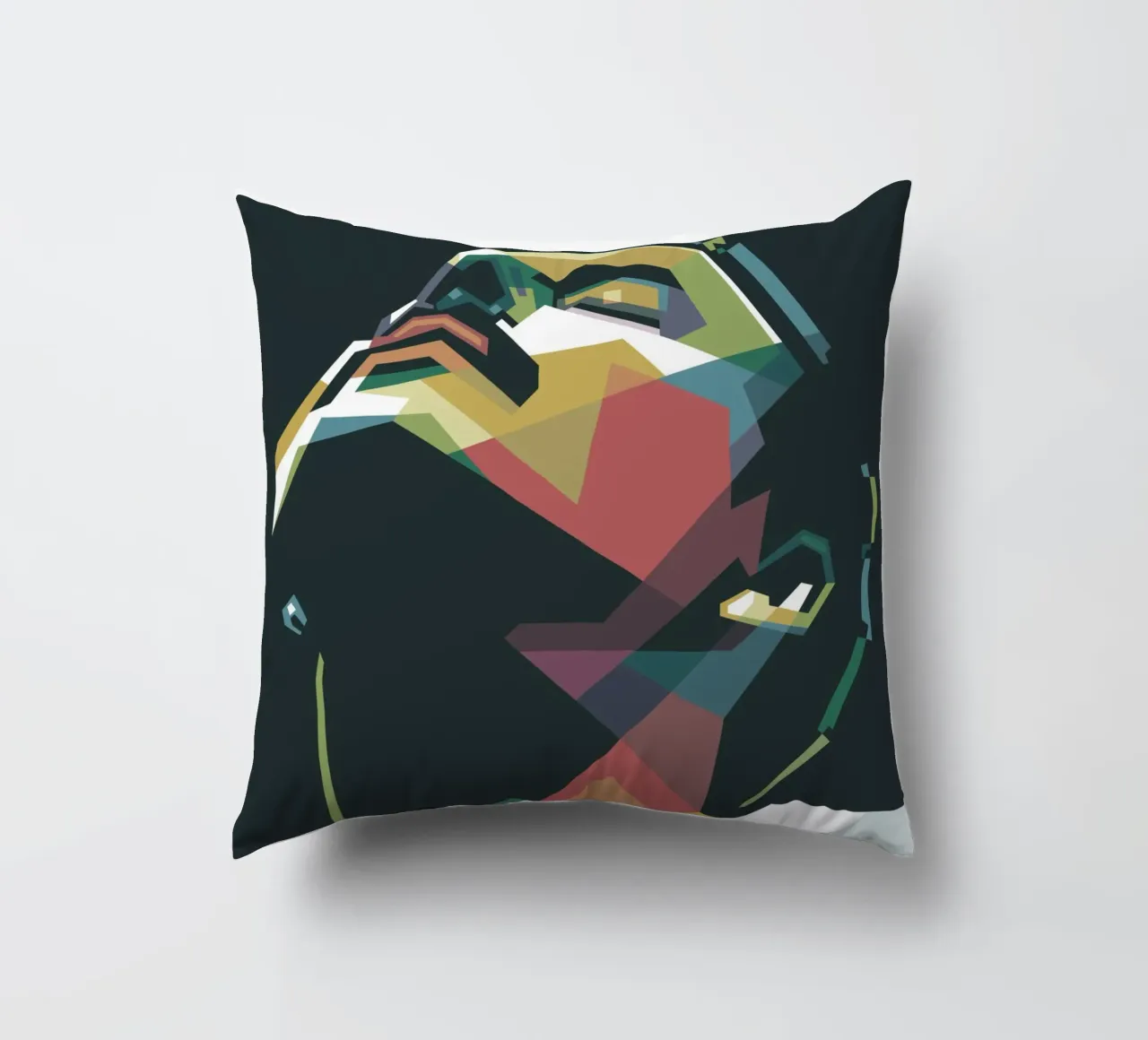 Freddie Mercury WPAP pop art cuscino da Alkahfsmart