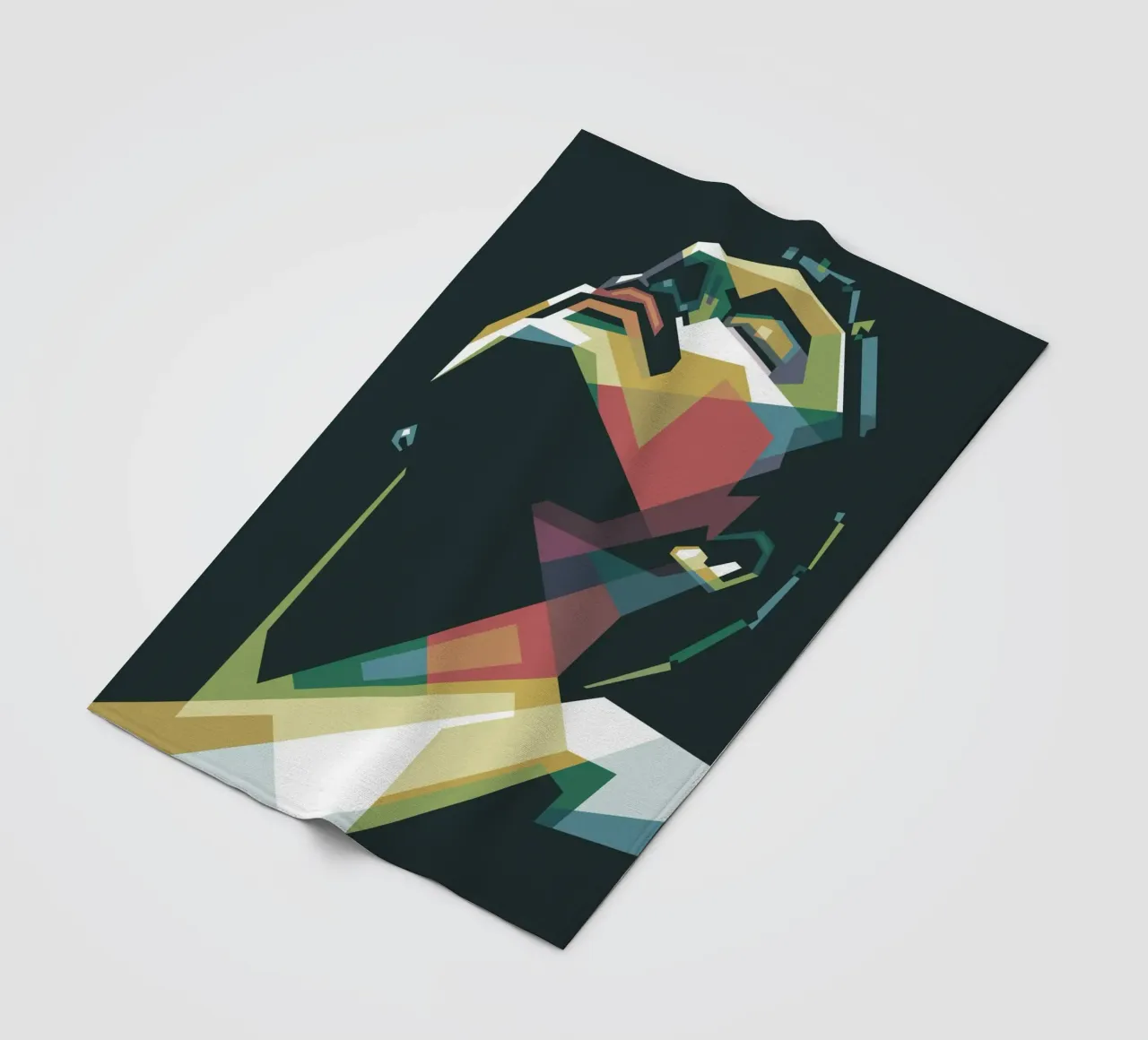 Freddie Mercury WPAP pop art coperta in pile da Alkahfsmart