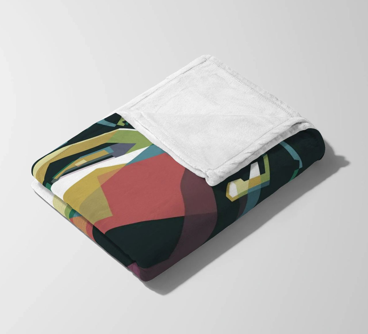 Freddie Mercury WPAP Pop Art Fleecedecke von Alkahfsmart