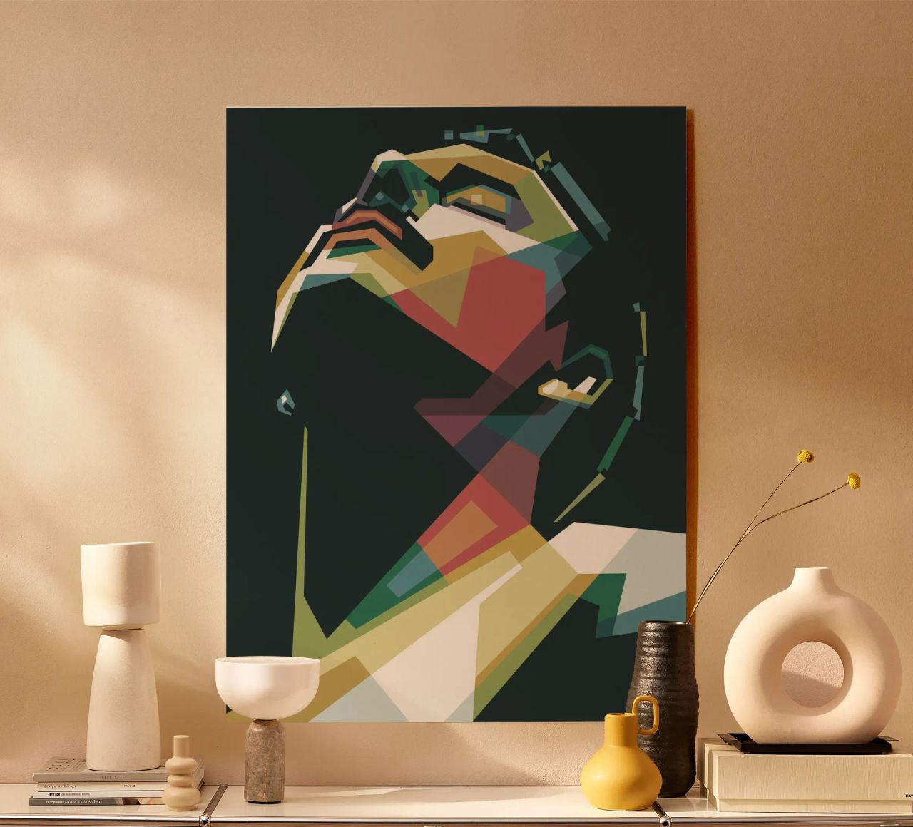 Freddie Mercury WPAP pop art plexiglass da Alkahfsmart