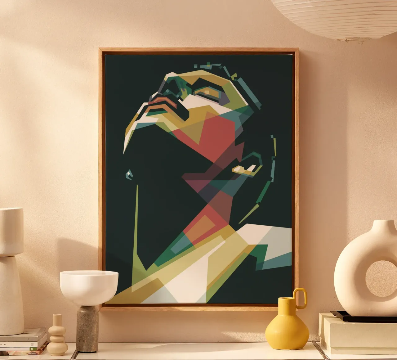 Freddie Mercury WPAP pop art tela da Alkahfsmart