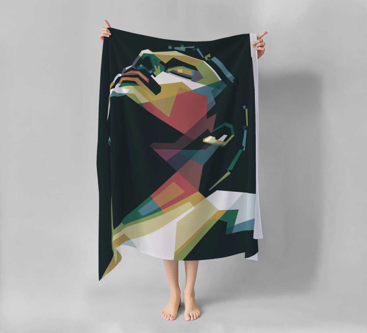 Freddie Mercury WPAP pop art telo mare da Alkahfsmart