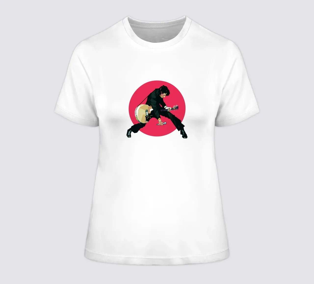 Der König des Rock 'n' Roll Frauen T-Shirt von Alkahfsmart