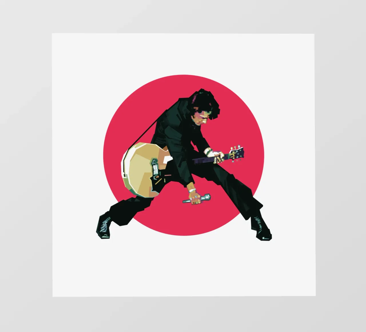 Il re del rock 'n' roll telo in pvc da Alkahfsmart