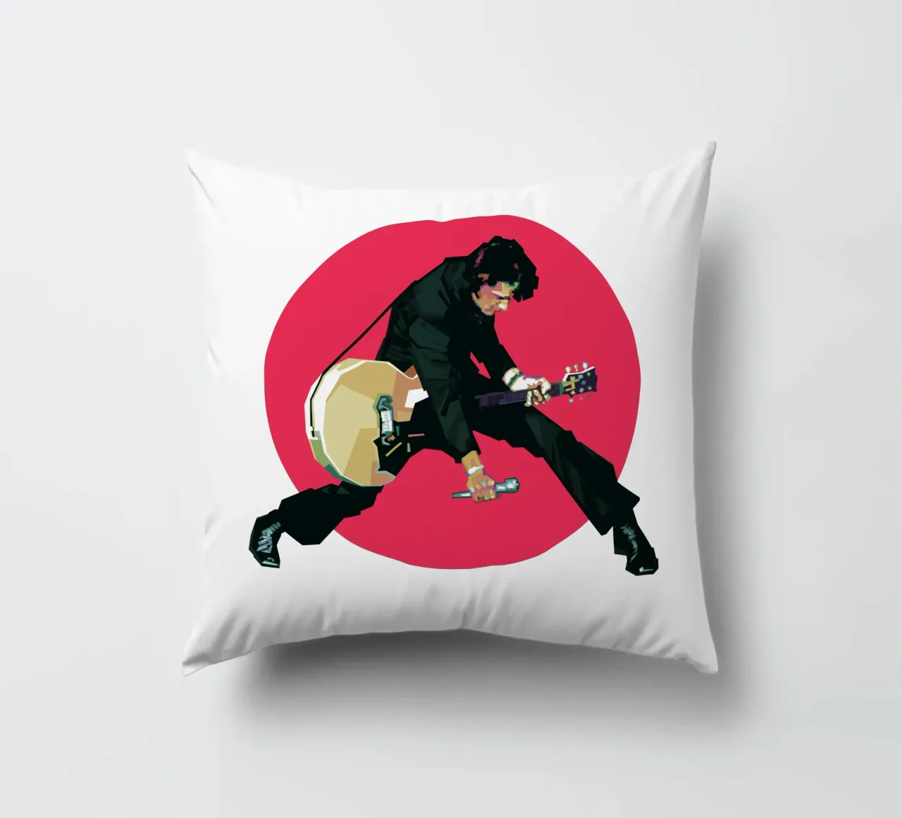 Il re del rock 'n' roll cuscino da Alkahfsmart