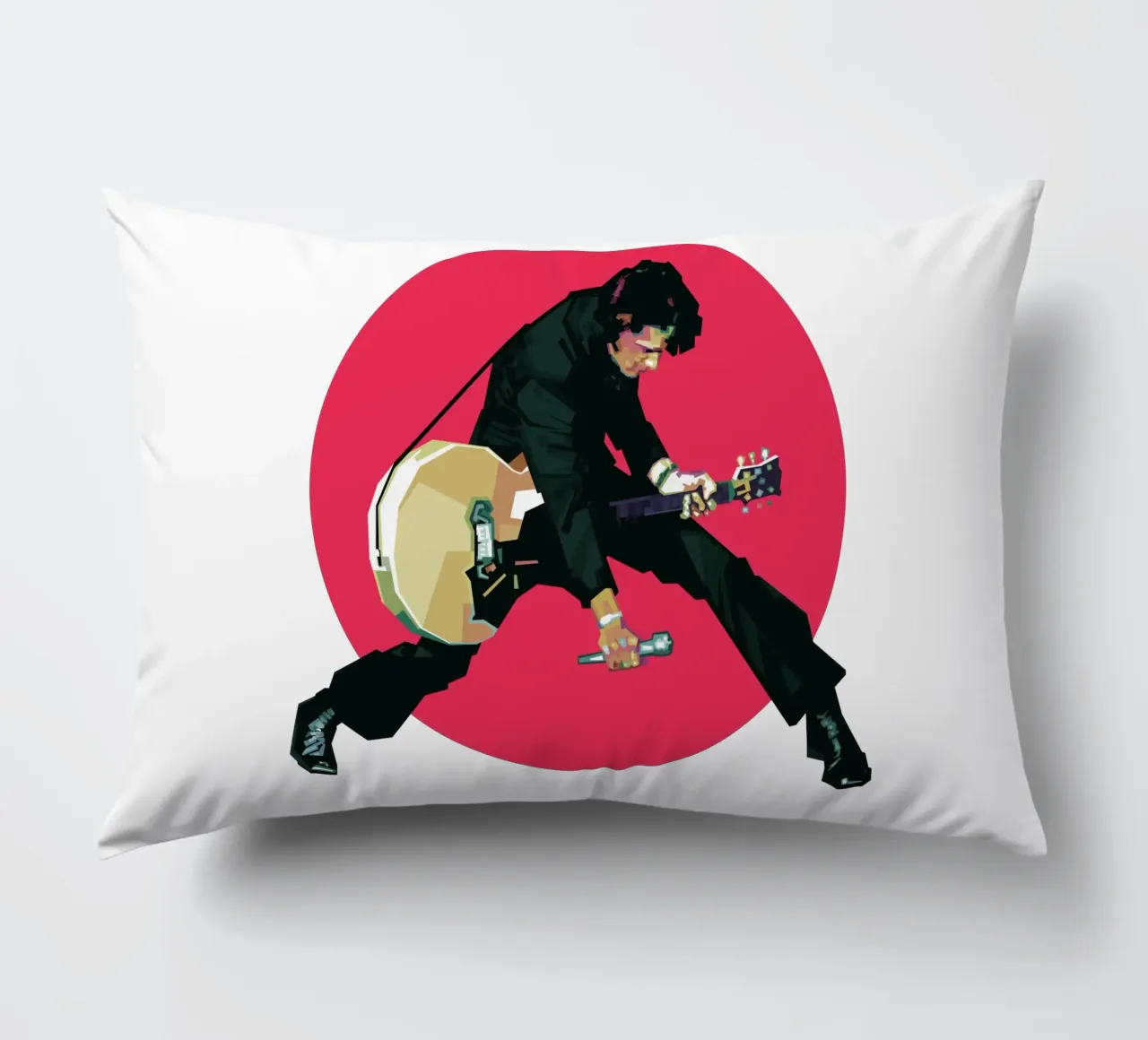 Il re del rock 'n' roll cuscino da Alkahfsmart