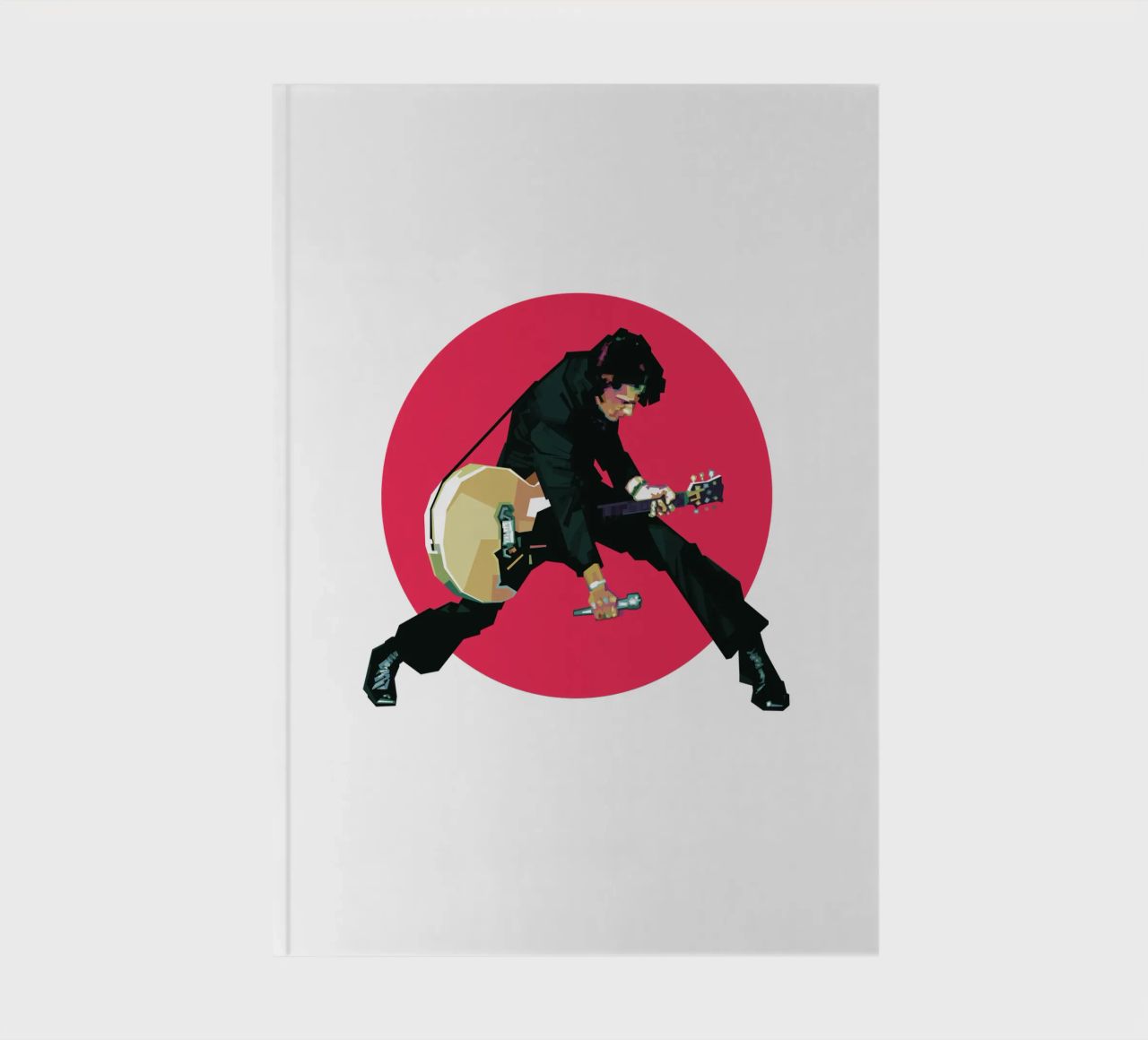 The King of Rock 'n' Roll notebook by Alkahfsmart