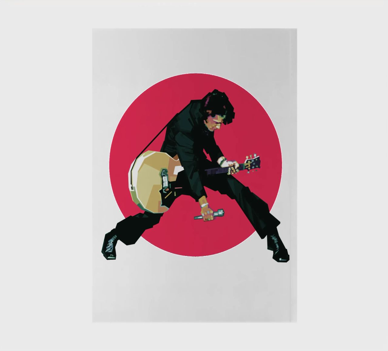 The King of Rock 'n' Roll notebook by Alkahfsmart
