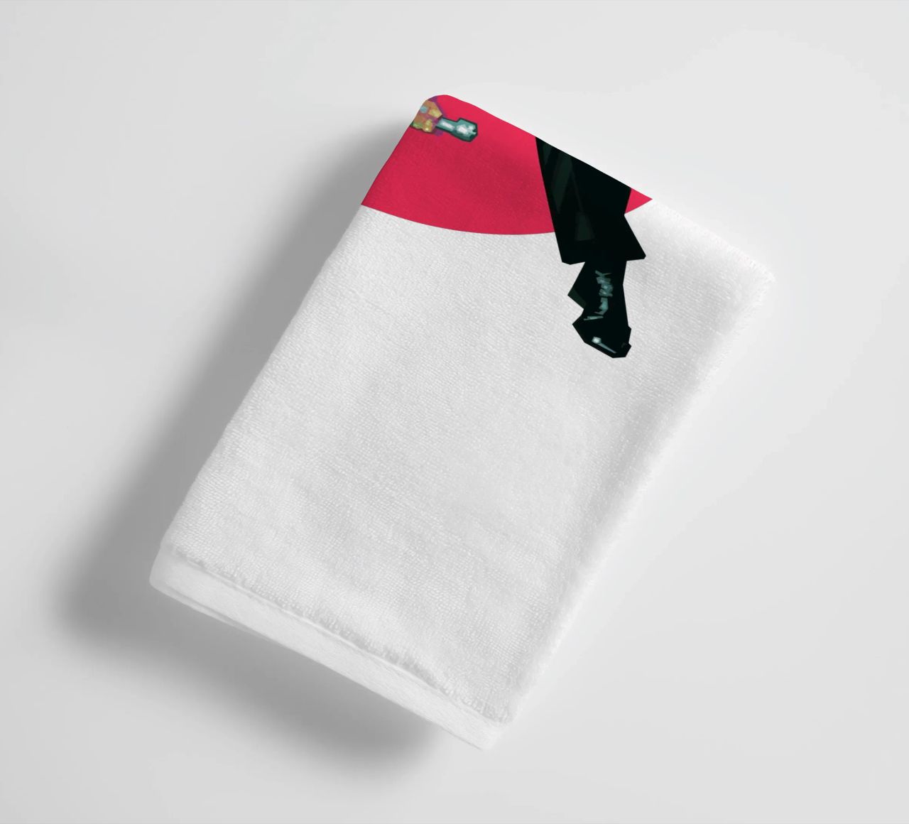 The King of Rock 'n' Roll towel by Alkahfsmart